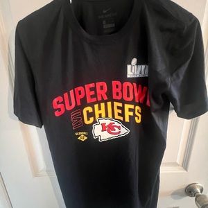 Nike Dri-Fit Kansas City Chiefs Supper bowl T-Shirt. Mens S, Excellent condition